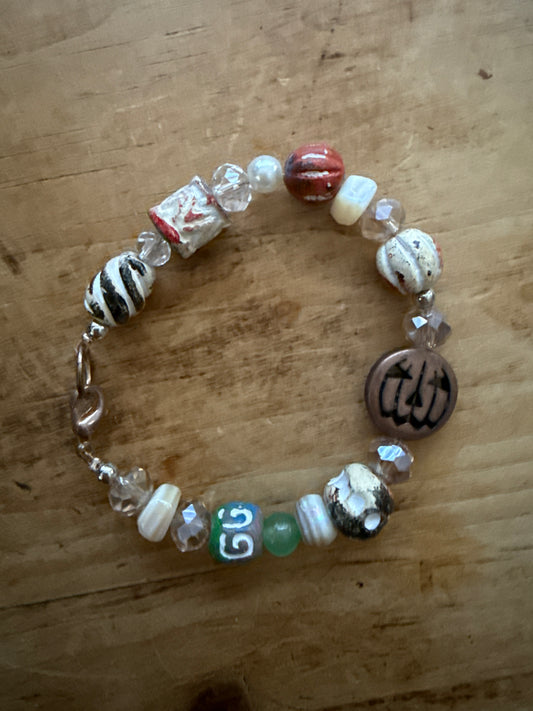 Jack-o'-Lantern - Halloween Bracelet